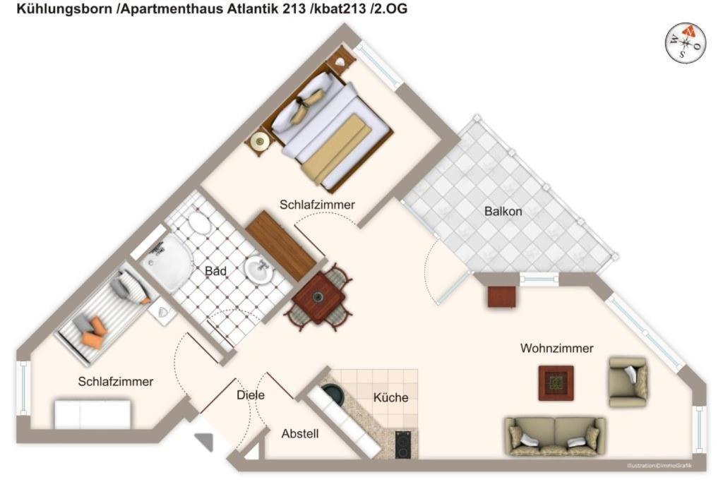 Apartmenthaus Atlantik Apartmenthaus Atlantik 213 Kuehlungsborn Exterior photo